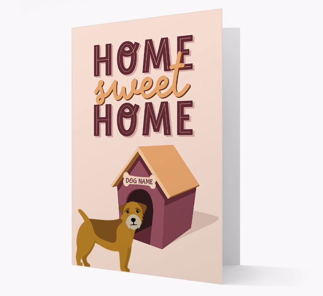 Home Sweet Home: Personalised {breedFullName} Card